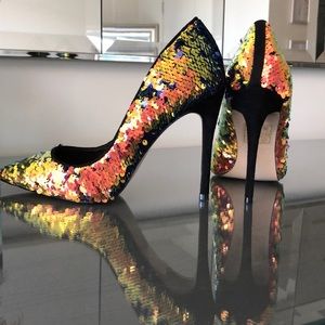 Aldo Sequin Heels